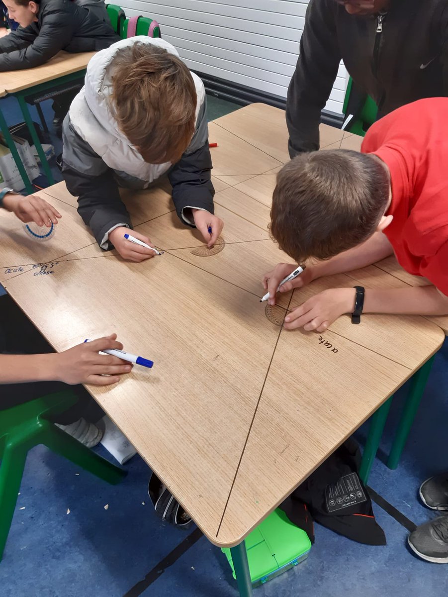 KnockNs's tweet photo. Active Maths in operation today. 6th class learning all about lines and angles #maths #actionmaths #linesandangles https://t.co/7zDKMzybig