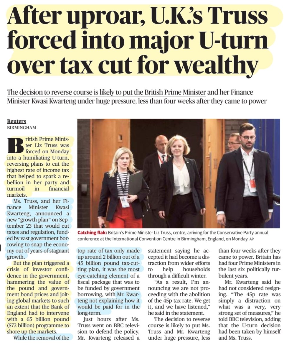 imRavikantYadav's tweet photo. Todays #newspapers #international #news
*Mapping #Neanderthals genome
#Paabo #NobelPrize : details
*Aftr uproar,UKs #Truss forced in major U turn ovr #TaxCuts fr wealthy
*What r changes in #UAE immigration rules?well explained
*Update #UkraineRussiaWar
Source: TH & IE
#UPSC https://t.co/EvUg4kSuCi