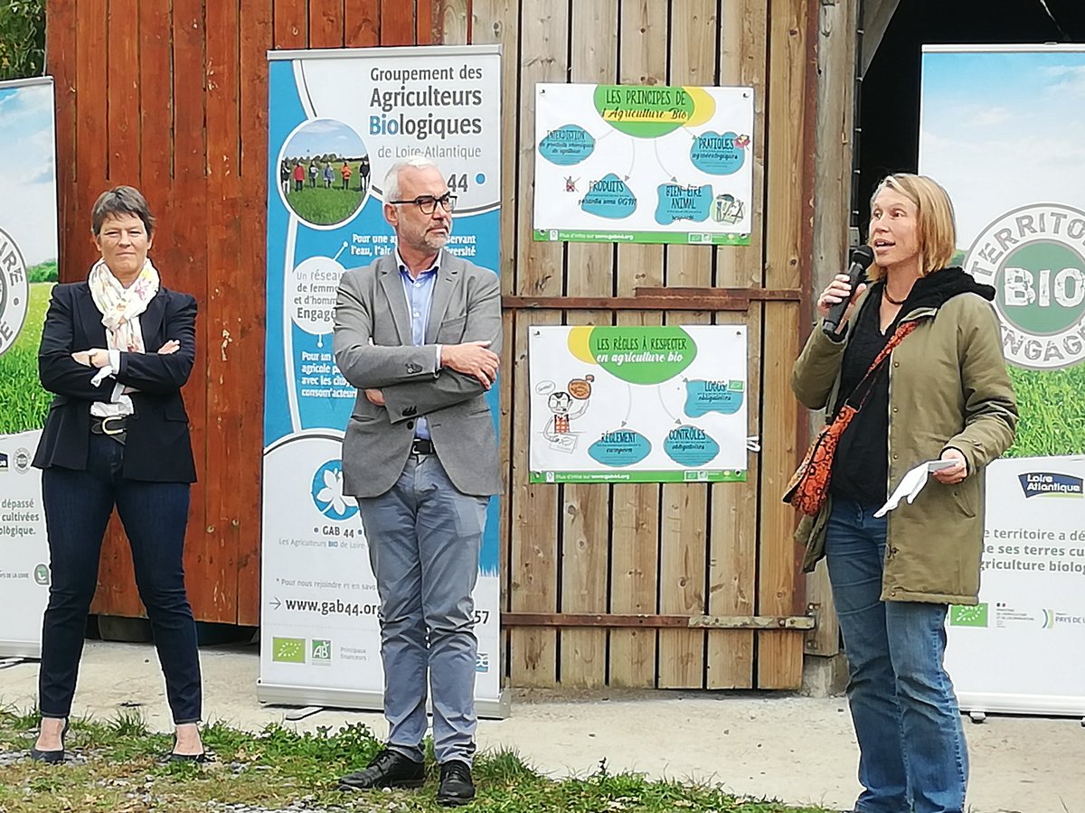 Loire-atlantique, un territoire Bio engagé avec 21,4% de sa surface agricole . Des paysans paysannes, des acteurs de la filière, des citoyens et des collectivités engagés pour cette agriculture bonne pour l'eau, la biodiv, et la santé. Rejoignez nous.