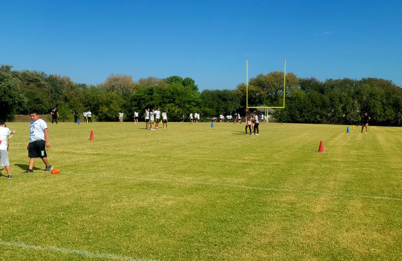 Beautiful day for some Flag Football!!! Student-centered!!! <a href="/NISDConnally/">Connally Coyotes</a> @mvpofpe21coachp <a href="/ConnallyCoyotes/">Connally Coyote Boys Athletics</a>