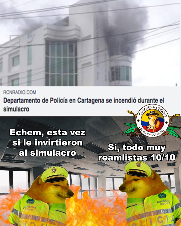 ColombiaCheems's tweet photo. Se lo tomaron a pecho https://t.co/36VAM74PeH