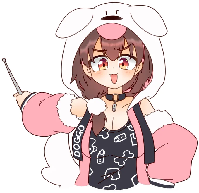 白抜きと透過#できたてころね 