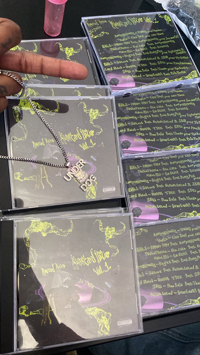 KursedKane's tweet image. Who said we Kan’t Vibe like it’s 2003?? CD’s 💿 &amp;amp; Posters Available Now! Website link below &amp;amp; in Bio! 
KExKane.Squarespace.com