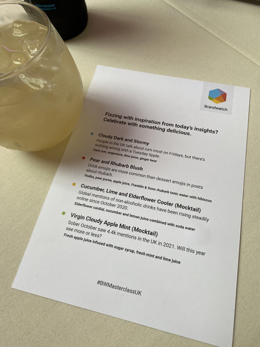 seonaidstrachan's tweet photo. Very much enjoying the insightful cocktail menu 🥂 #BWMasterclassUK https://t.co/Z8JDkzQLvy