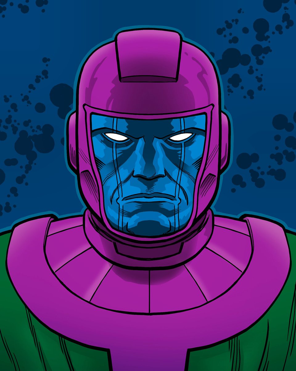 Kang - the first in a series of Marvel portraits I’ve been working on. 

#art #illustration #marvel #kang #comics #mcu #facecard #portrait