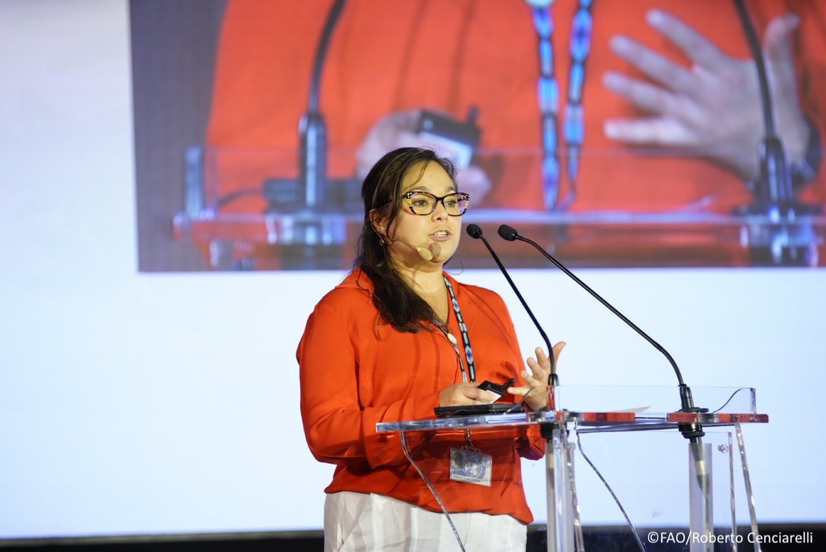 FAOForestry's tweet photo. We must invest in the career development of young professionals in forestry, increasing visibility, mentorship &amp; leadership opportunities, @ForYPorg Chair @FAO’s Elaine Springgay tells World Forest Week youth event.

Tune in: https://t.co/Js9LRZ1kkR 

#COFO26 #FutureForesters https://t.co/gl0eObjJyN