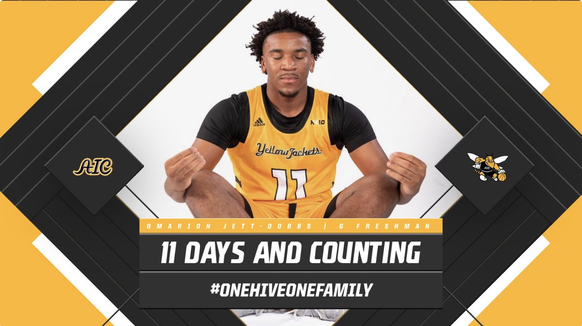 AIC_MBB's tweet image. Let the countdown begin!!! 11 days till our first official practice of the 2022-2023 season! #OneHiveOneFamily