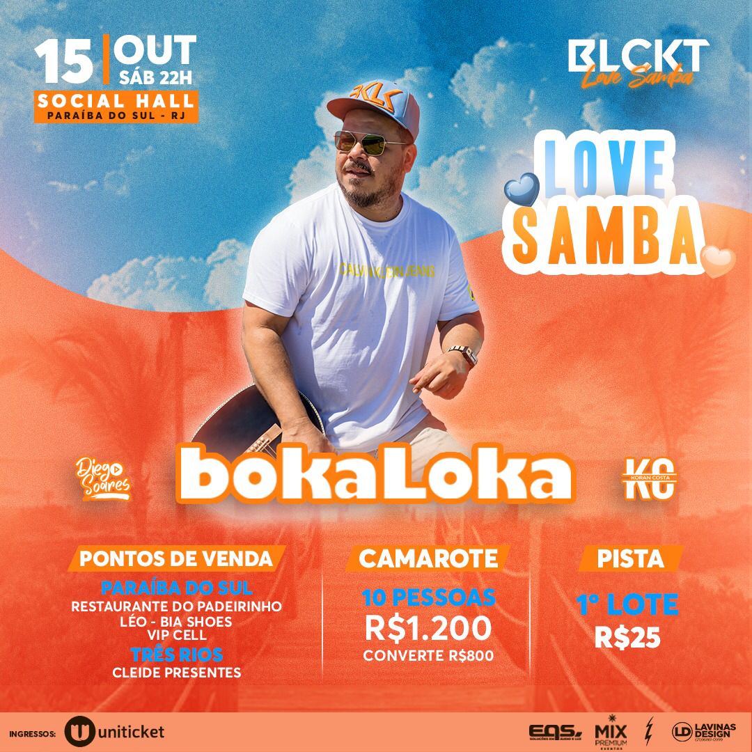 leocarneiro9's tweet photo. Bora #pagodear
Dia 15/10, @oficialbokaloka vem pra sacudir a @festa_blackout
Compre o seu ingresso comigo na #biashoes
#vemchegando #pagodin #pravc https://t.co/YAteM4h6sy