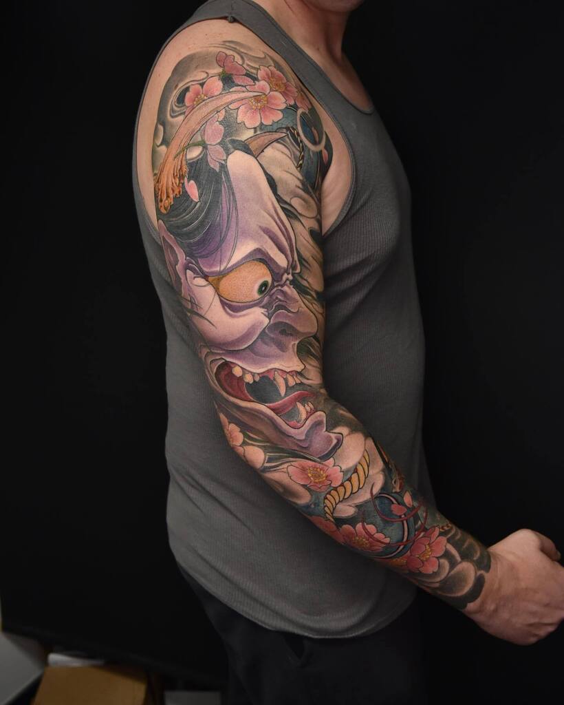 gurutats's tweet photo. Working progress on this hannya sleeve done by @nh_hu🔥 Stay tune for the final session. For future appointments email nhan@gurutattoo.com. #sandiegotattooartist #tattoo #tattooed #skinart #skinartmag #tattoodo #tattoosnob #tattooart #inkart #gurutatt… https://t.co/MlsMT919cE https://t.co/erG62cyl2v