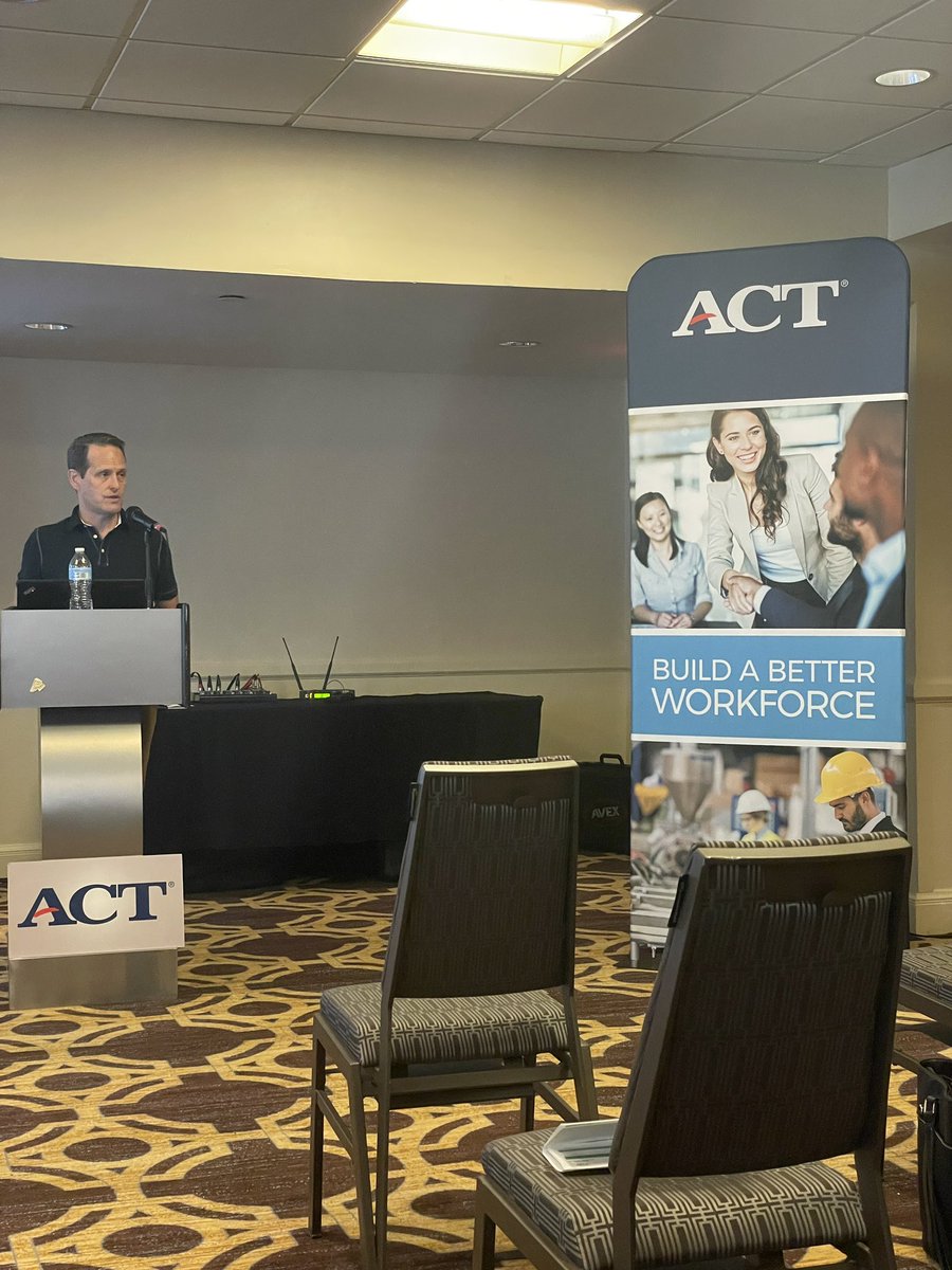 Megan_N_Feeney's tweet image. Knowledge as a Service, Inc. @RobertJFeeney spreading the good news to economic development agencies, workforce development associates and education professionals across the nation at the @ACTEquity Workforce Summit today! 

#ACTWorkforce #WorkSmarter #ReadyforWork @getringorang