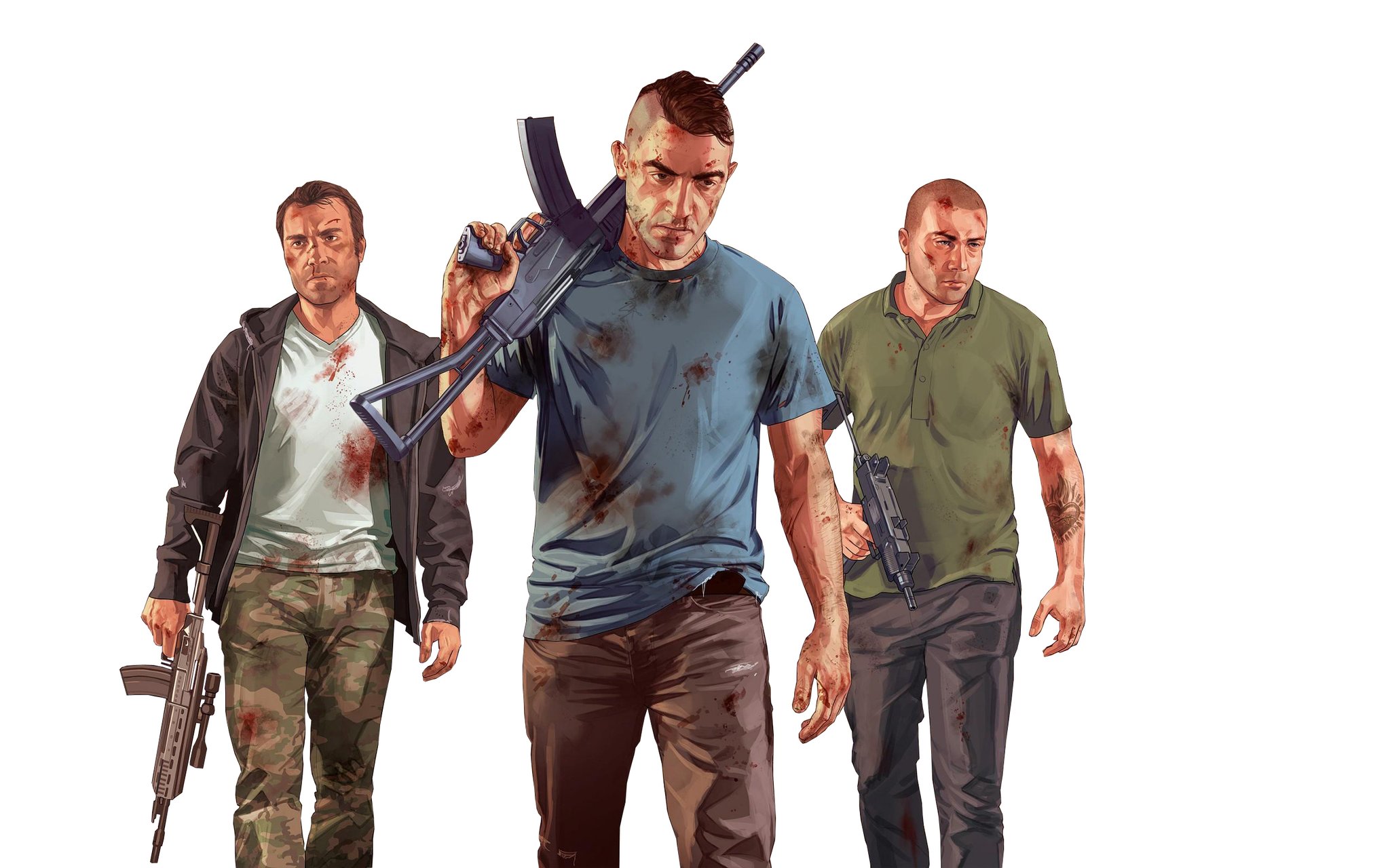 GTA 5 персонажи