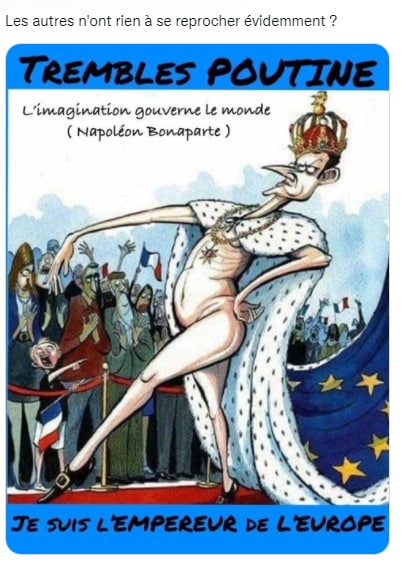occidek5's tweet photo. #MacronDestitution #Macron #MacronDemission #MacronNousPrendPourDesCons #Macronie #MacronLeFou #Macronistan #MacronDEGAGE #EmmanuelMacron @EmmanuelMacron @vonderleyen #VonDerLeyen #VonderleyenGate https://t.co/lgpkOEFIRO