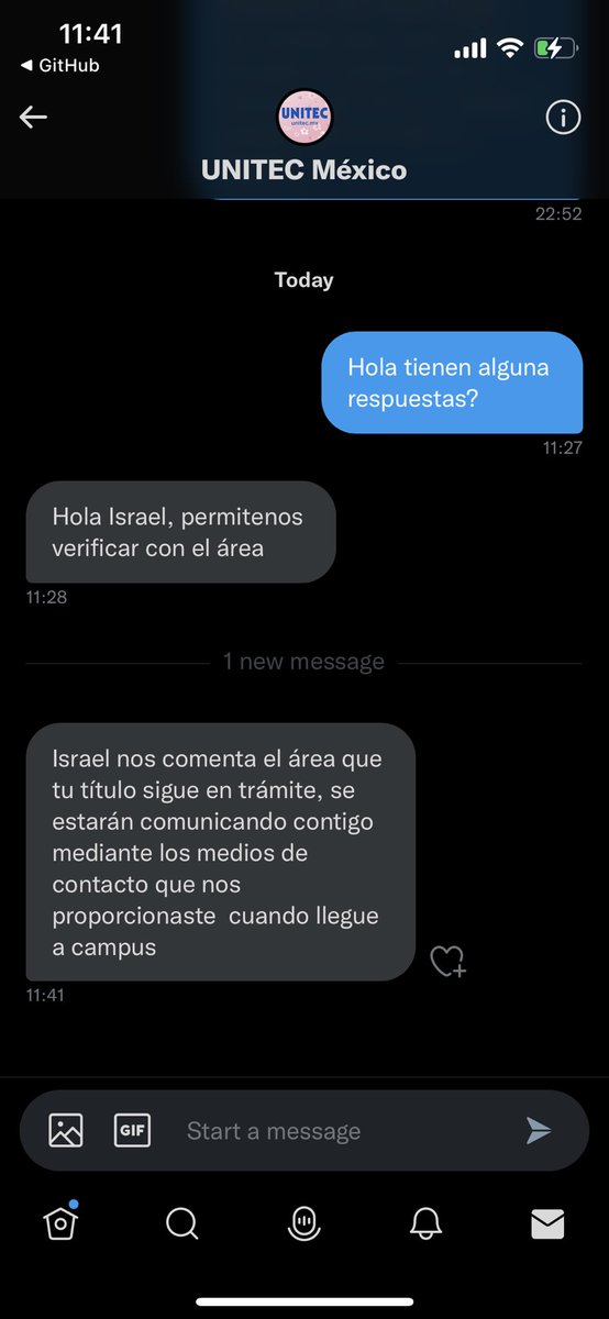 is_caar's tweet photo. @UNITECMX @Profeco Cero resolución, si piensan que por este medio nos van a ayudar solo son comentarios vacíos que hacen a las quejas para simular que tienen disposición de ayudar https://t.co/yTnPIdtXNa