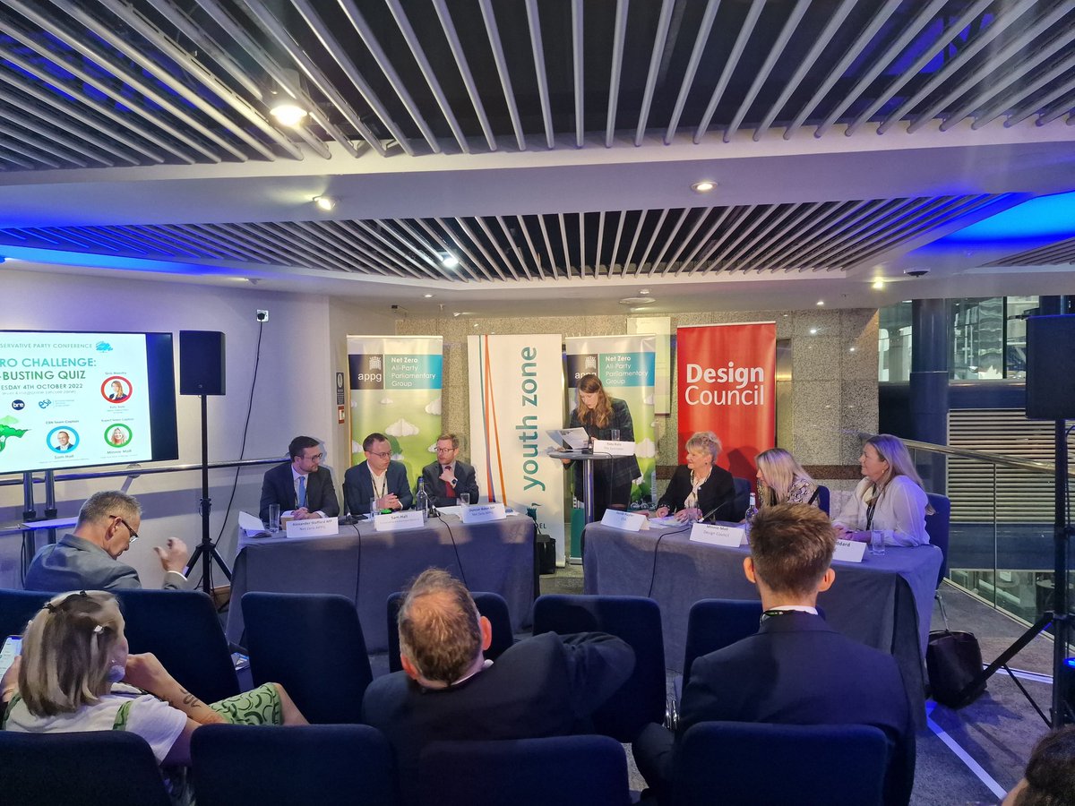 JoePorterUK's tweet image. Very entertaining @NetZeroAPPG #NetZeroChallenge Myth-Busting Quiz hosted by @spectator&apos;s @katyballs. 💙🌳 #CPC22