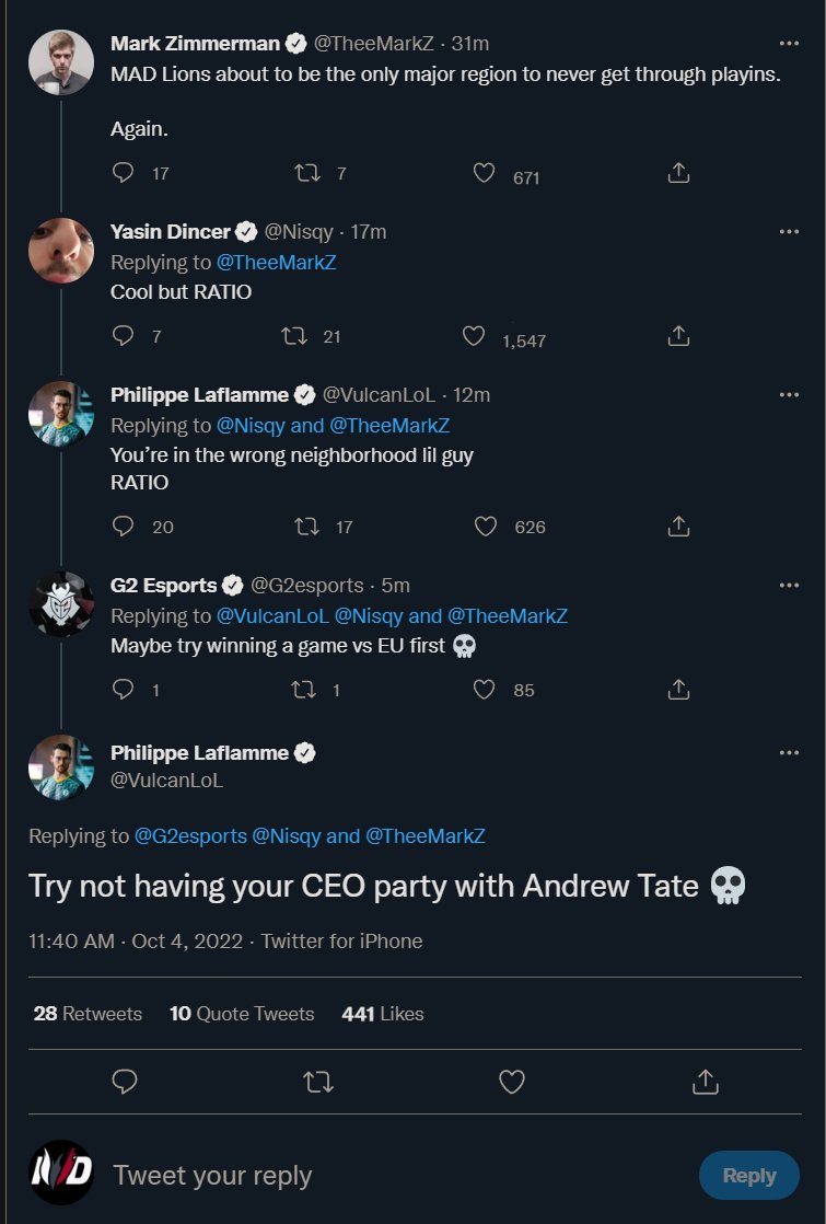 IWDominate's tweet photo. Well even if EG loses at least they got this dub today https://t.co/jnOKqvBhth