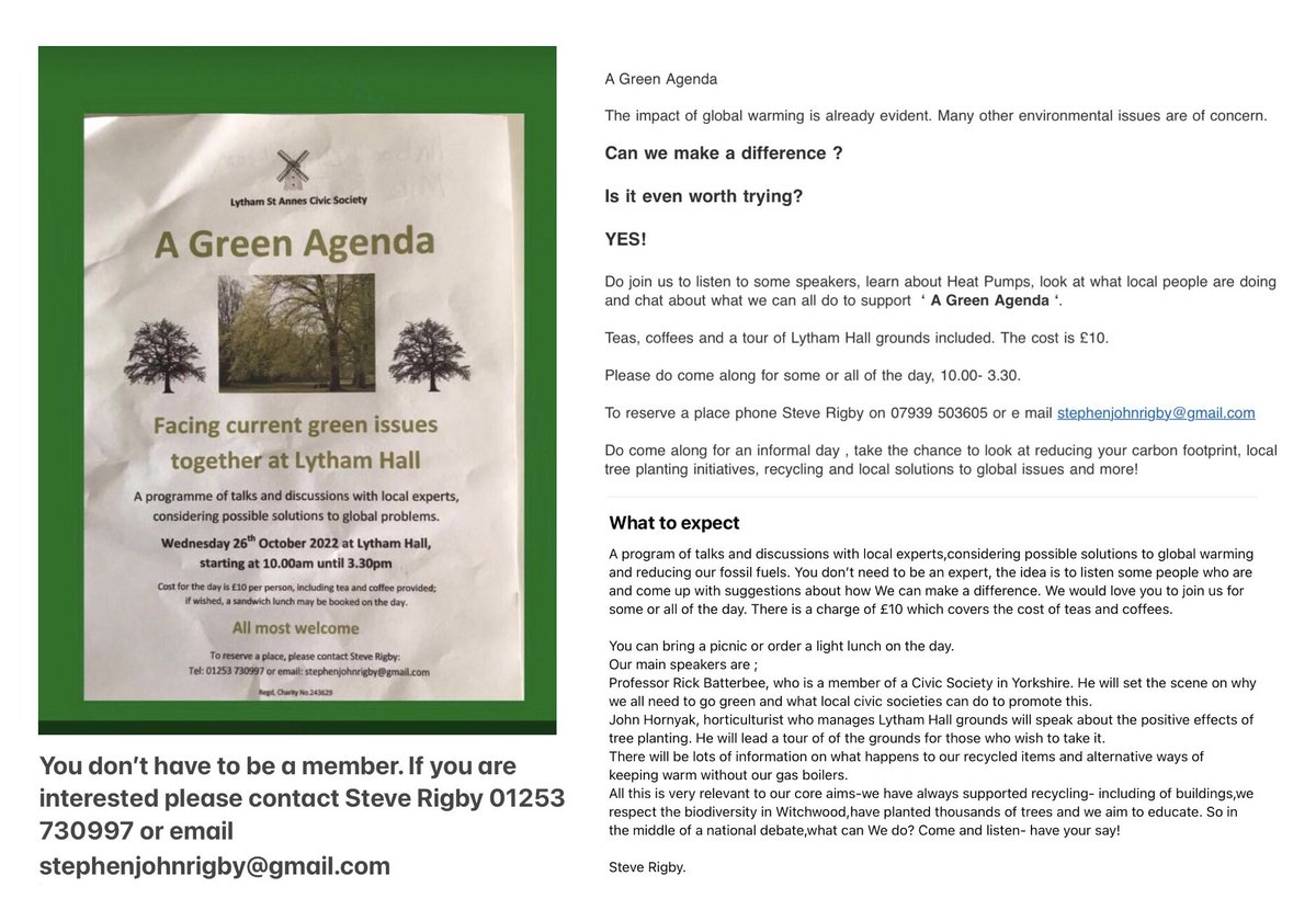 You may be interested in this <a href="/LythamLifeStyle/">Lytham & St Annes (love where you live & visit)</a> @lythamhigh <a href="/lsaclassics/">Lytham St Annes CA</a> <a href="/lythamgolf/">LythamGreenDriveGC</a> <a href="/DiscoverFylde/">Discover Fylde</a> <a href="/DiscoverWyre/">Discover Wyre</a> <a href="/DiscoverFylde/">Discover Fylde</a> <a href="/overwyreonline/">overwyreonline</a> <a href="/BlackpoolCivicT/">Blackpool CivicTrust</a>