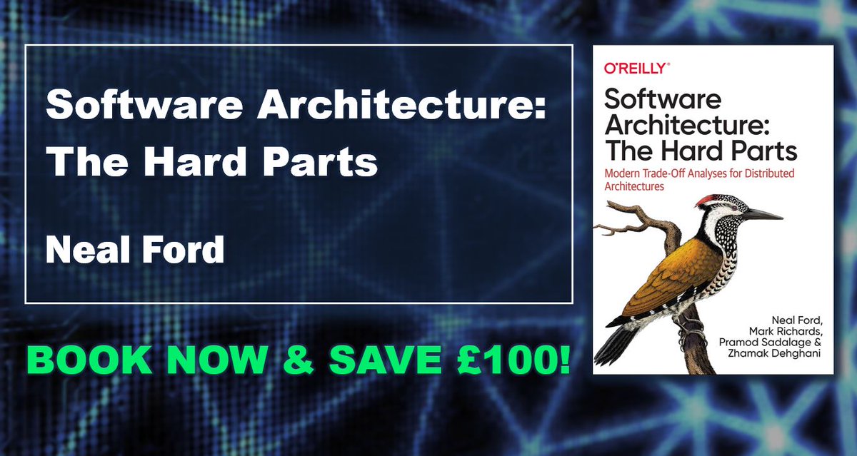 SDD Deep Dive - London, 8-10 November

Want to spend 3 intensive days learning about the difficult aspects of Software Architecture with a guy who *literally* wrote the book on it?

Check out his workshop at SDD Deep Dive - the detailed agenda is here: 

sddconf.com/workshop2022-s…