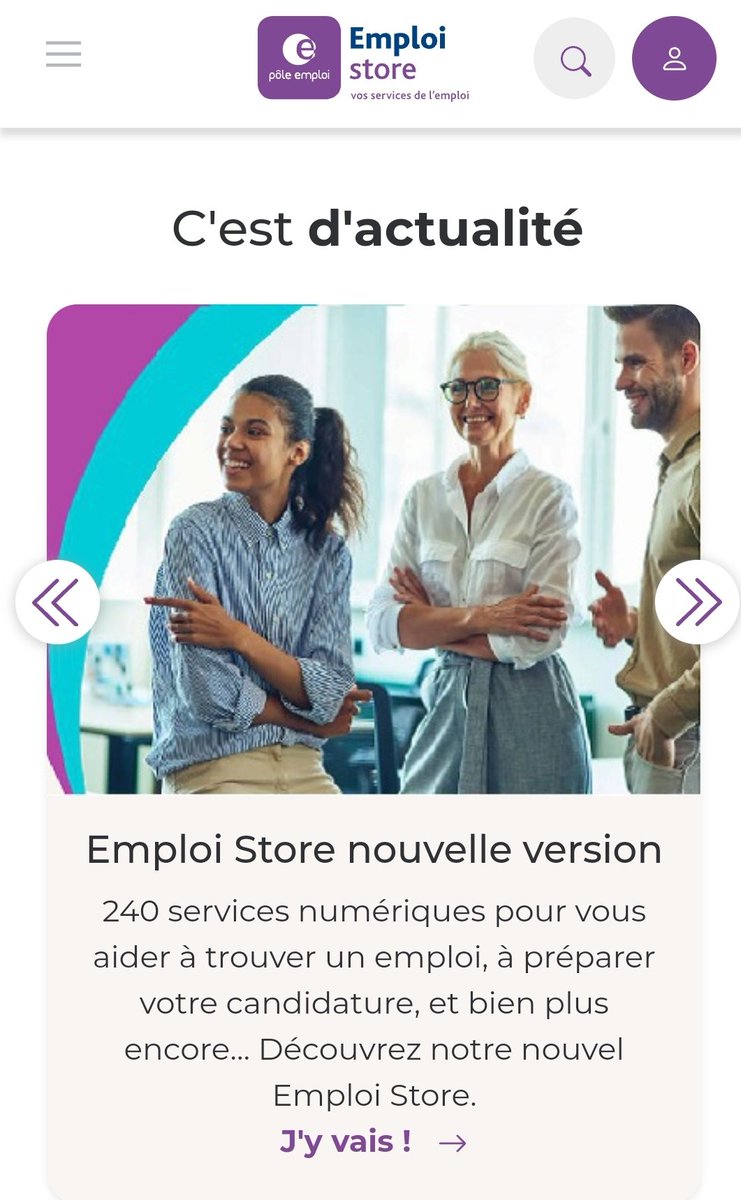 La plateforme #EmploiStore se modernise : nouvelle ergonomie et mise en place de  parcours conseils. De quoi mieux répondre aux besoins de ses usagers 👍
amp.lefigaro.fr/lefigaro/fifty…
