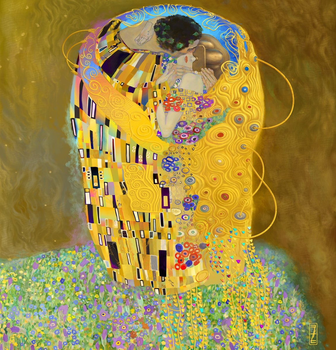 ZhukovskyElisey's tweet photo. @deltasauce "The Kiss"
"Fading Silhouettes"
#ArtEvolves https://t.co/gCNFA4Oelo