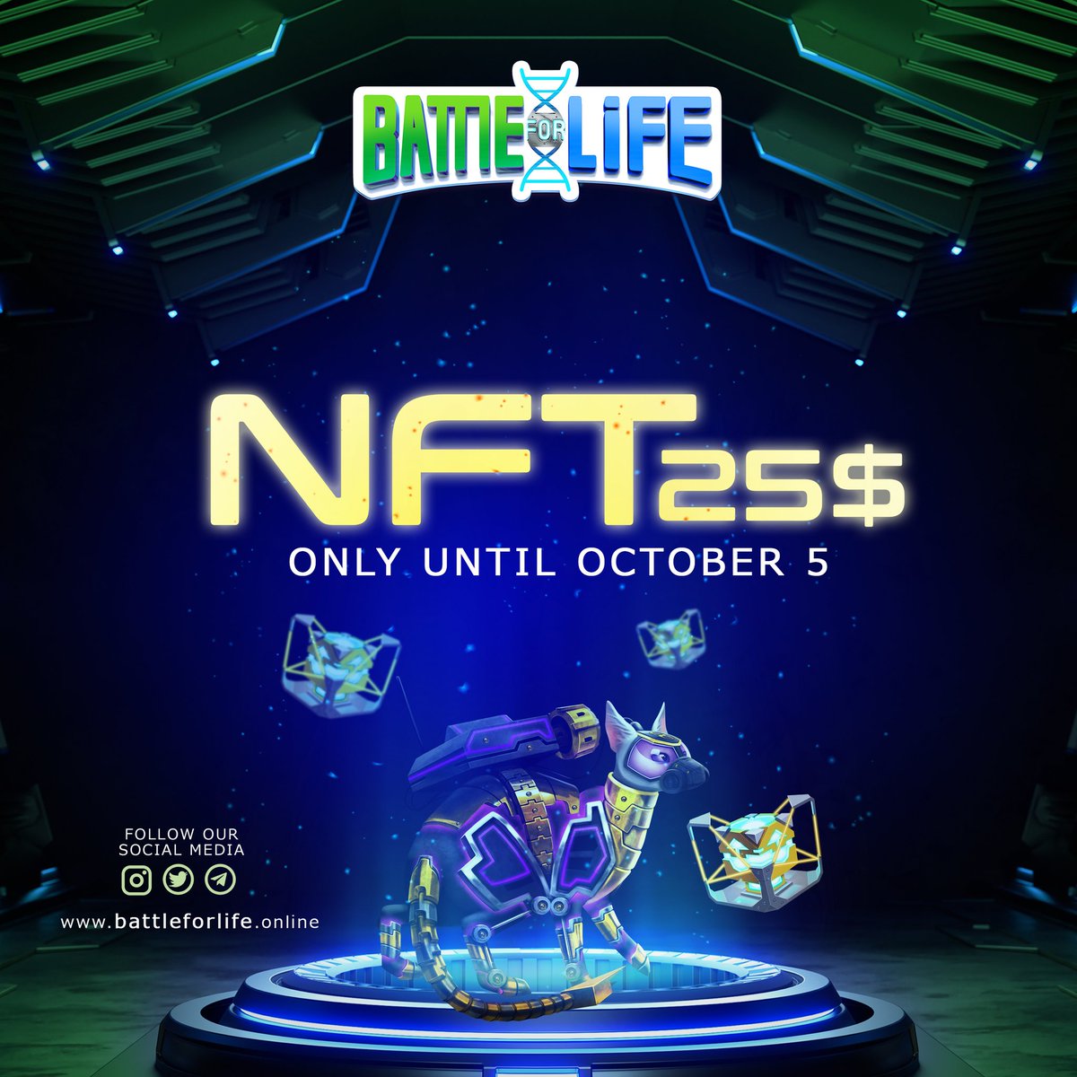 battleforlife.online/start/comprar-…

Whoever arrives first drinks clean water! 

#multiversenft #MultiVersus #scifiart #technology #NFTCommumity #NFTartists #NFTgaming #P2E