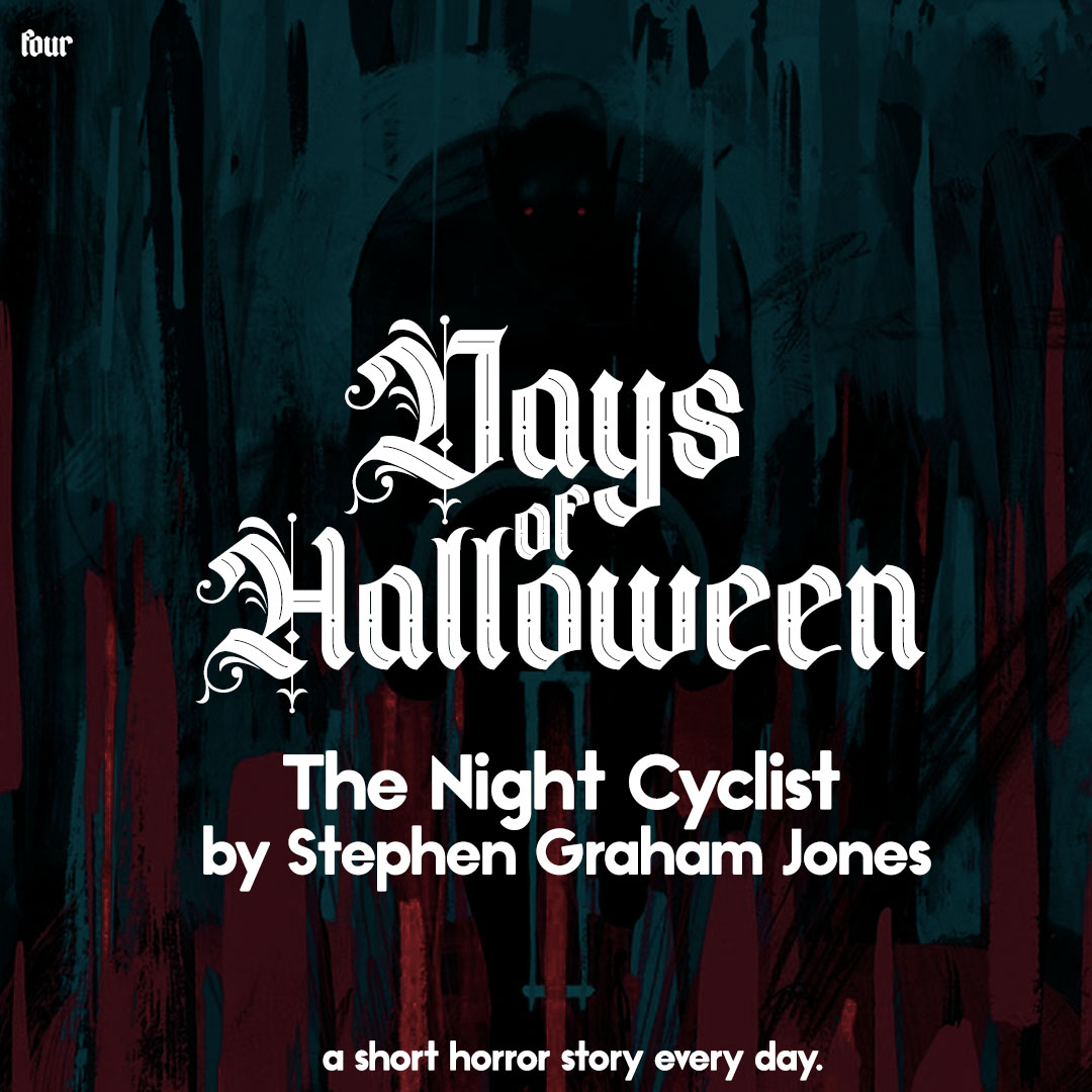 ravenkult's tweet photo. "It was then I’d relented, finally started running a headlight. And the headlight was how I saw them. The bodies."

The Night Cyclist by Stephen Graham Jones(@SGJ72). Read it for free over @tordotcom: https://t.co/xYIxXsgkvh https://t.co/X4Jmh8ziAL