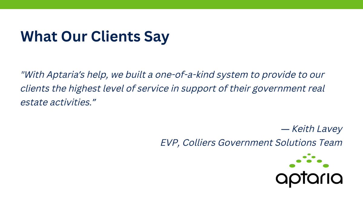 aptaria_inc's tweet photo. Our work for @Colliers Government Solutions team gave them something few other firms in commercial real estate have.

Geolocation data &amp; maps are integrated into the CRM, so instead of a list of addresses, they get a bird’s-eye view of the market. 

Read: https://t.co/oWzbAUUZ3k https://t.co/Xzc0r2Bn0K