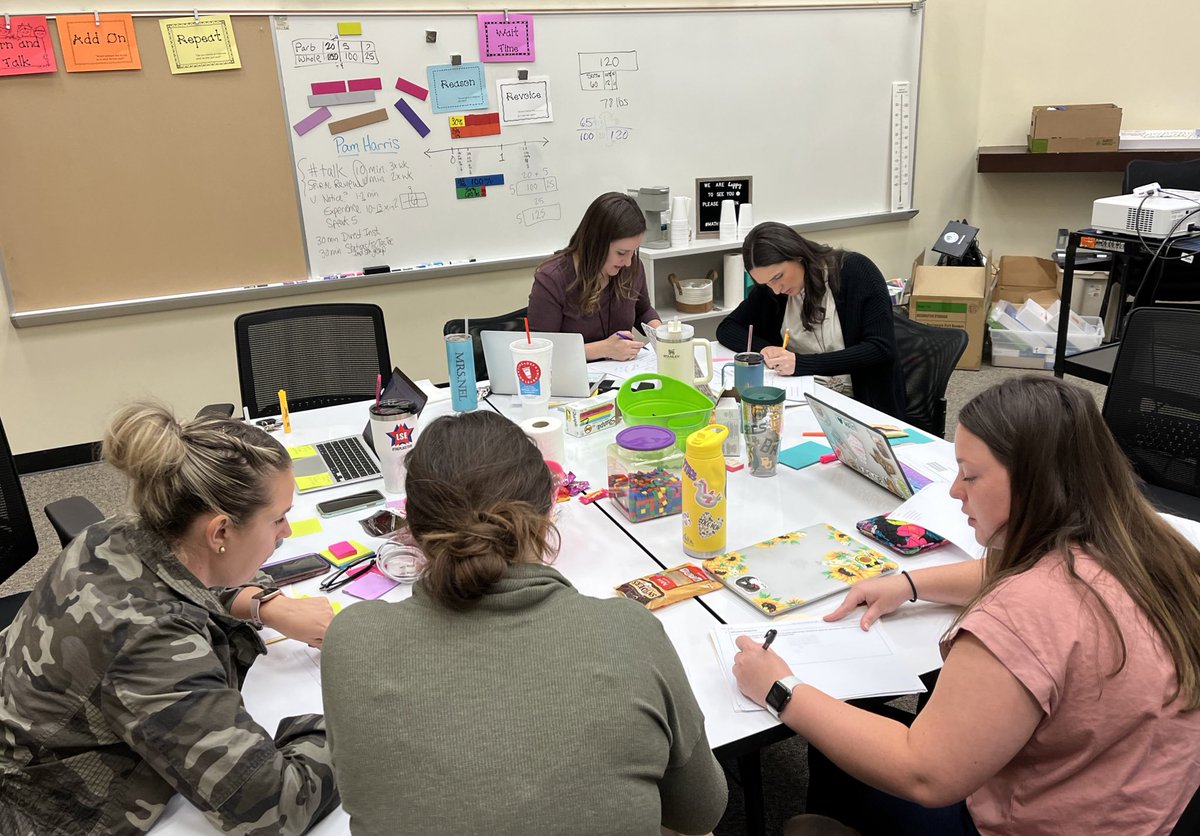 I had the privilege of spending the morning with these awesome <a href="/LoneStarElem/">Lone Star Elementary</a> 3rd grade teachers! They came ready to collaborate &amp; dive deep into unit standards to make the best instructional planning decisions possible. Thanks for your time, team! #MathKISD <a href="/KISDMathSquad/">KISDMathSquad</a>