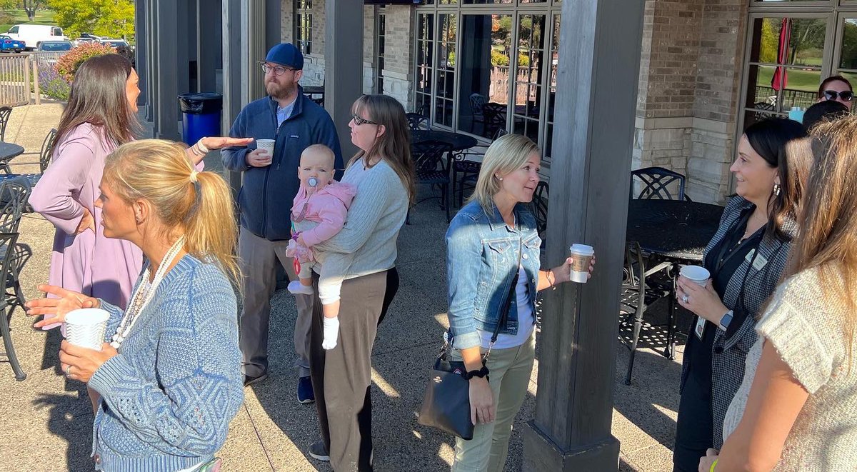 dist57's tweet photo. Perfect fall morning for coffee ☕️ with the D57 Superintendent! Thanks to all who came out to share ideas, ask questions, and connect. Truly grateful for such an incredible community! ❤️ @GorrMary https://t.co/9sJ30BsCMe