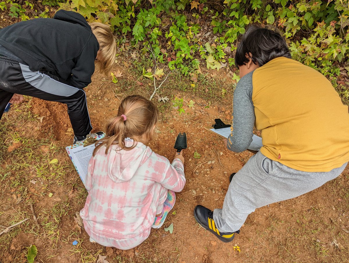 adcockhome's tweet photo. 3rdgrd STEM Day @FRESWarriors is in full swing! Learning about soil requires analyzing the soil components,digging to find out the type of soil in our schoolyard,and meeting the red wiggler worms in our worm bin. #DoingRealScience Later they will design their own soil 4 planting! https://t.co/YoivTXZpaj