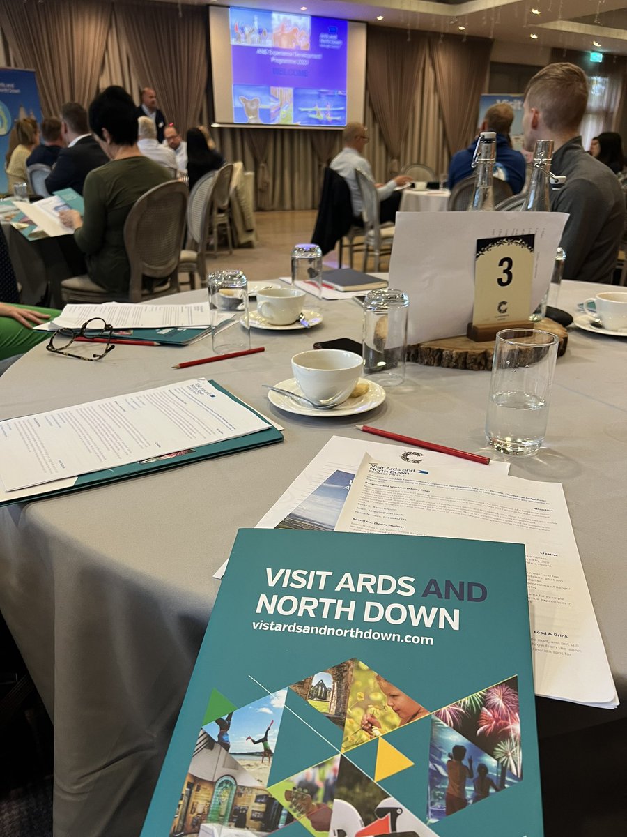 WWTCastleEspie's tweet photo. A super morning at @ANDborough Meet the Industry day at Clandeboye hotel. So many great ideas 💡 for collaboration in the borough 👏🏼 #Sustainability #experienceAND https://t.co/Qd1prwPckW