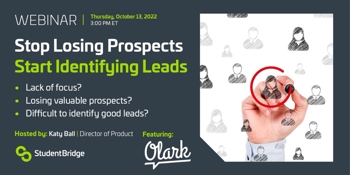 MyStudentBridge's tweet image. [WEBINAR] Personalization: Where It Can Begin and Where It Can Go

Registration Link: bit.ly/3C07pY0 #collegesanduniversities #webinar