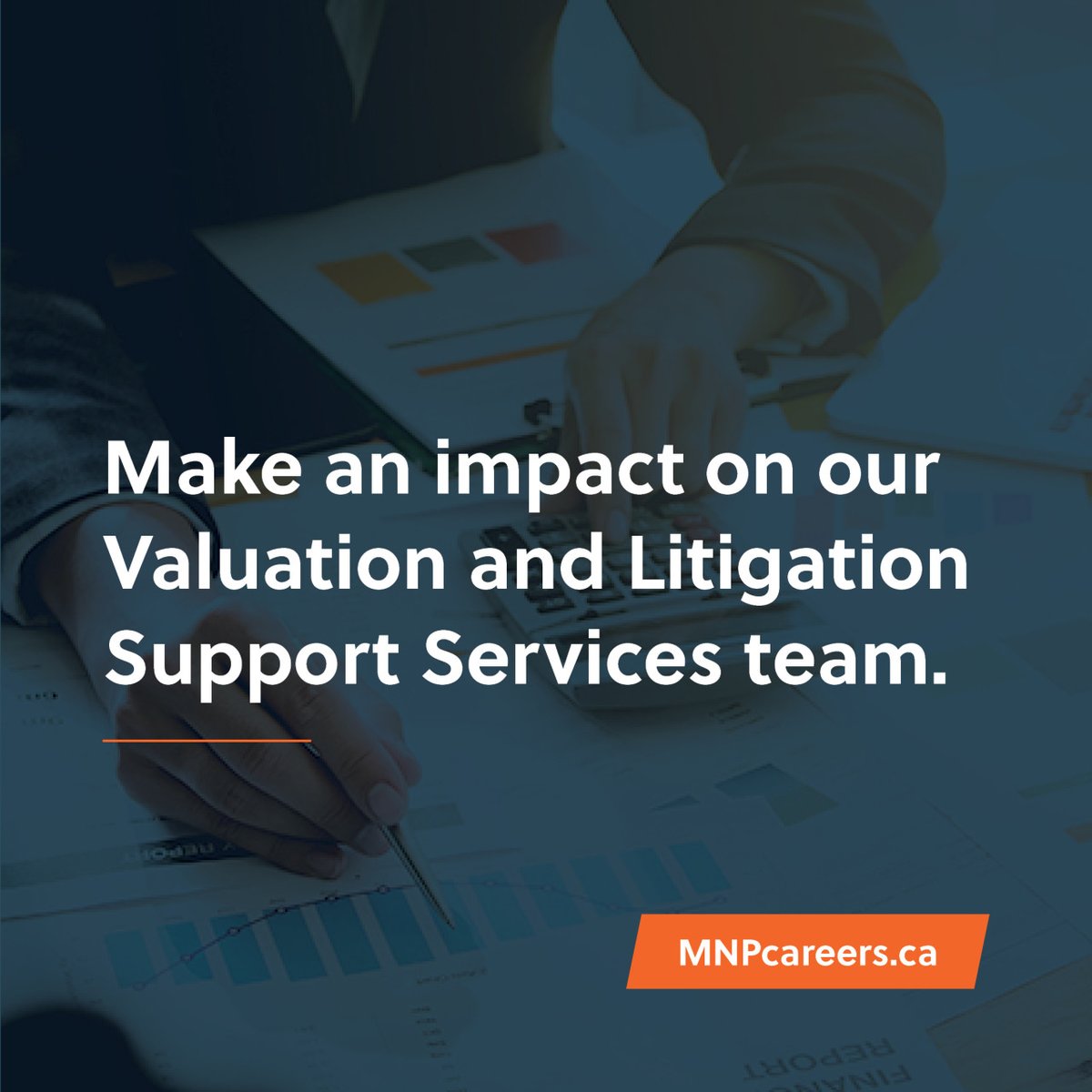 MNP_LLP's tweet photo. Whether working directly with business leaders or in tandem with legal counsel, our Valuation and Litigation Support services team helps businesses make smarter, more informed decisions.
Find your #LifeAtMNP at https://t.co/oNj6Wkx3QC https://t.co/xAqRak2JdC