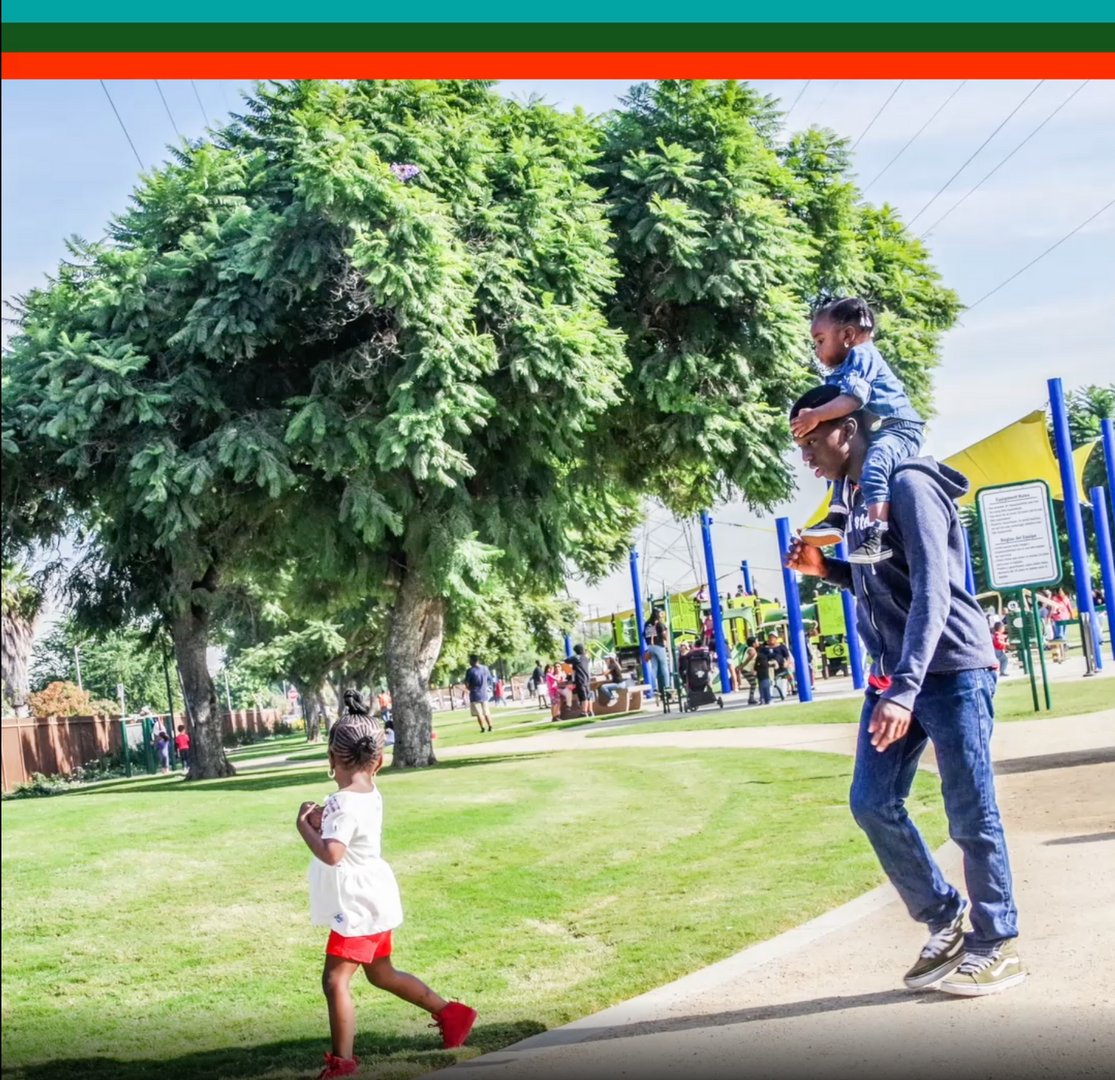 Everyone deserves the opportunity to connect with nature. 🧡 Spending time in welcoming, inclusive, and climate-resilient outdoor spaces has positive benefits on our mental, physical, emotional & community health. We believe parks are for everyone. 🌳 bit.ly/parksforeveryo…