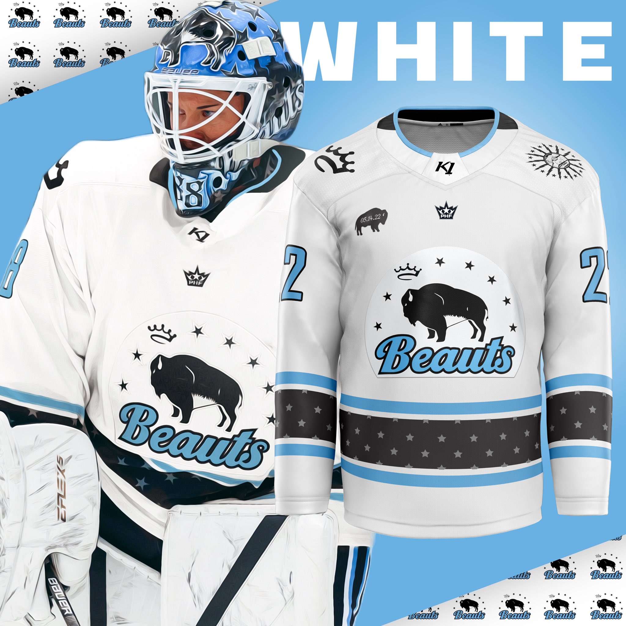 Buffalo beauts sales jersey