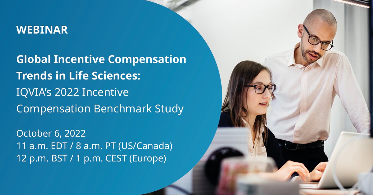 IQVIA_global's tweet photo. Last chance to register for our October 6 #incentivecompensation webinar! Join #IQVIA’s Sai Thyagarajan, Varun Verdhan and Amit Srivastava as they share our 2022 global study findings and reveal industry trends and best practices. Register now: https://t.co/M7JGLmX40f https://t.co/mDpZsKwPO2