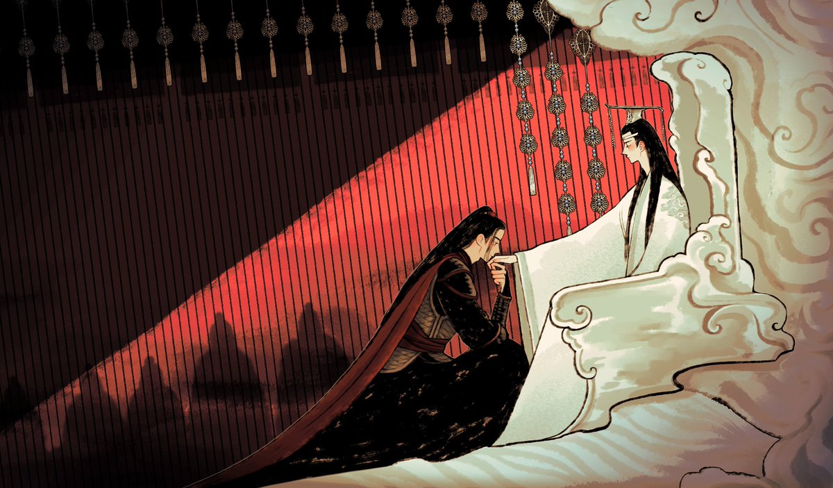 The only one that truly shines in the palace
#Wangxian