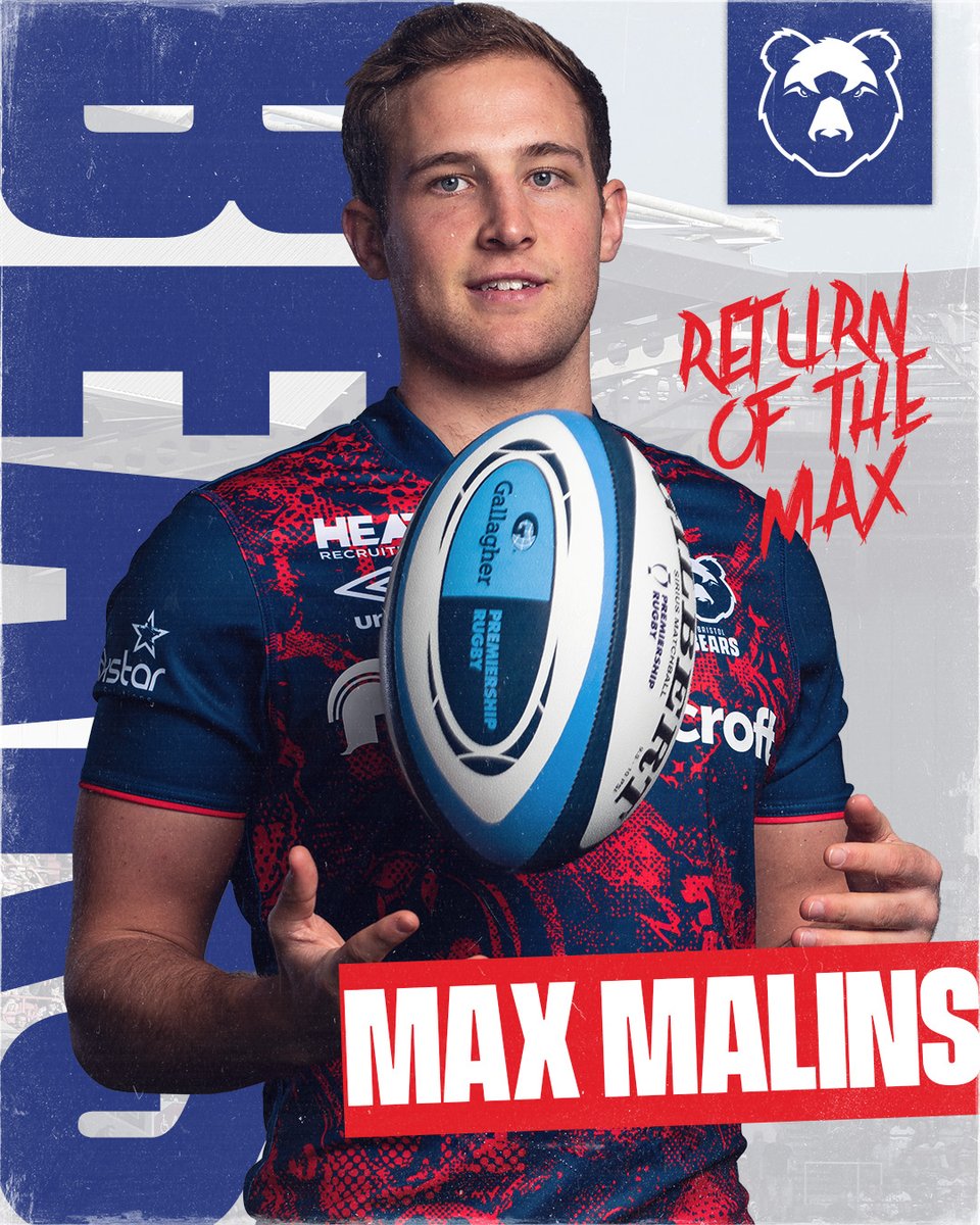 BristolBears's tweet image. Allow me to reintroduce myself! 👋

@max_malins7 is coming back to 𝗕𝗲𝗮𝗿 𝗖𝗼𝘂𝗻𝘁𝗿𝘆 😎