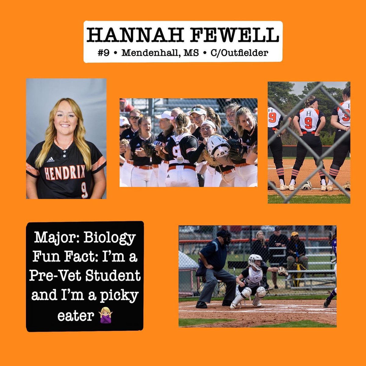 Hendrix College Softball tweet media