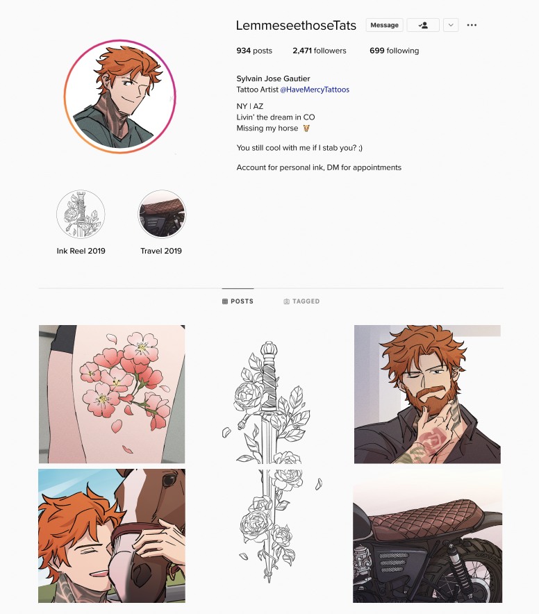 The other half of the fic is here!! And things are getting 🔥🔥🔥

We have put together an instagram page for sylvain! Felix is gonna look through all 934 posts on this redhead's account 

#FE3H #FireEmblemThreeHouses #sylvix https://t.co/nUFoQyy0uT 