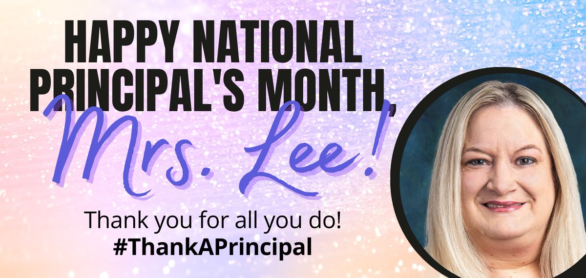 HairgroveCFISD's tweet photo. Happy #NationalPrincipalMonth to our amazing Principal, @MleeMichelle!!!

Thank you for all you do for our Dolphins! We appreciate all of your hard work, dedication and your leadership!!
💙🐬💙🐬💙
#ThankAPrincipal @CyFairISD https://t.co/cldxmy2nWf