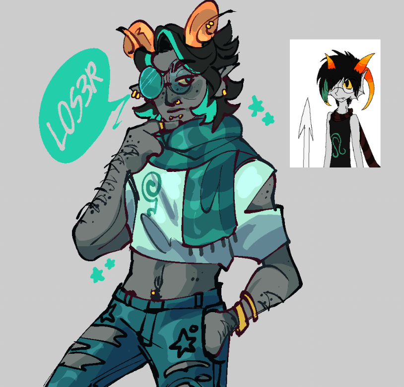 transmascdave's tweet photo. oc-tober prompt for redesign🙇‍♀️we have fun lmaoo https://t.co/bKPw4SCnvS