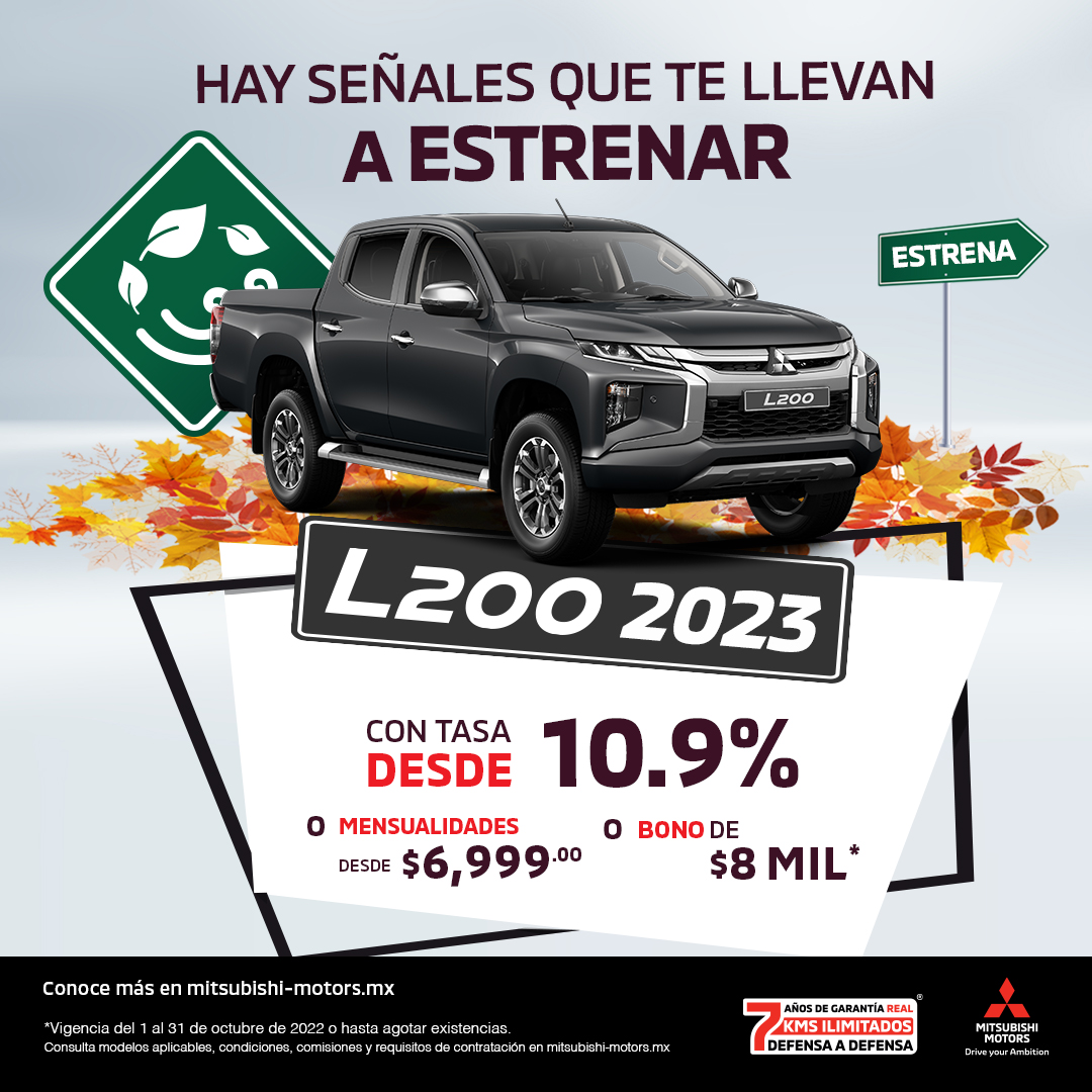 MitsubishiMex's tweet photo. Sigue tus corazonadas, este es el mes para estrenar tu #Mitsubishi #L200.

¡Estrénala! https://t.co/MaX3nkTL64 https://t.co/U97a91WDqG