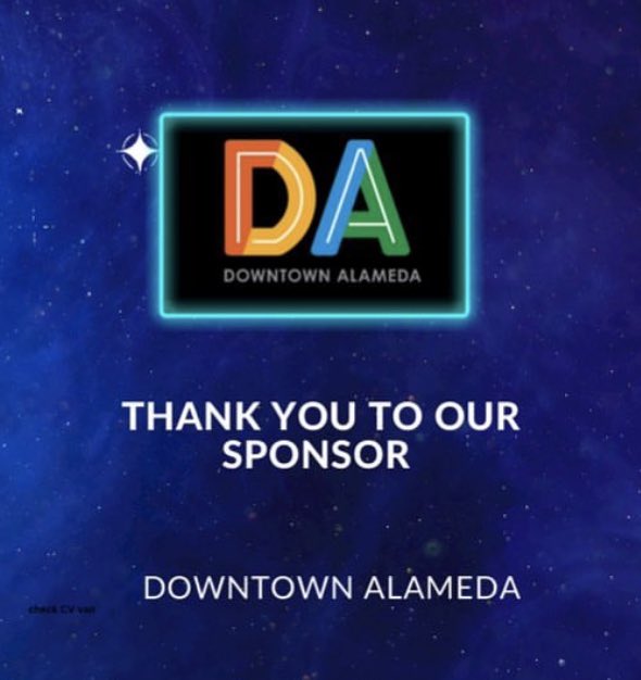 AlamedaPride's tweet photo. 📣Spotlight on Sponsors📣
Coming in hot to close out the Blue Level Sponsors is @DowntownAlameda 💙 
Thank you for helping us make #alamedapride a reality! https://t.co/LRYTbDFSEw