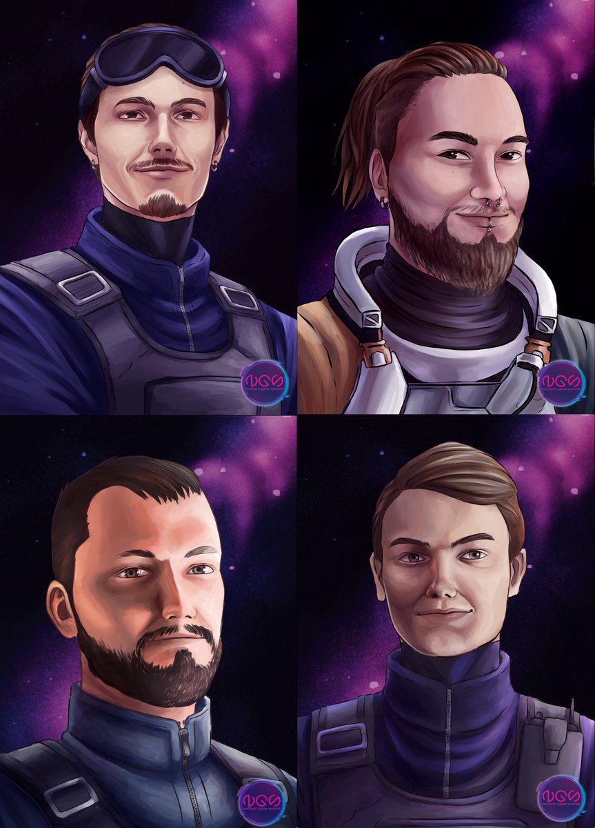 NGS_Kajaani's tweet photo. ✨Speaker Gifts✨

A collage of the following speakers: Tatu Teittinen, Juho Ylisiurua, Miro Vesterinen and Raimo Gratseff

Gifts done by our graphic designer Ira Sarsila @limerami ❤️
#NGS2022 #northerngamesummit https://t.co/xBF2UDuWby