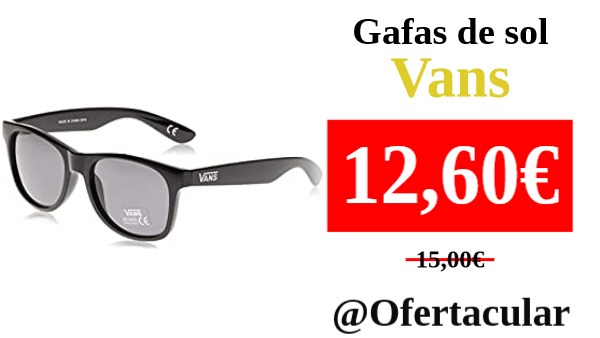 OfertacularRL's tweet photo. ⚫️ Vans - Gafas de sol
🛒: https://t.co/mwTawT1sl5
‼️CHOLLETE VANS‼️ 👁🗨 #Amazon #chollo #oferta #ganga #BlackFriday #primeday #ofertacular https://t.co/4PXg2LGuBE