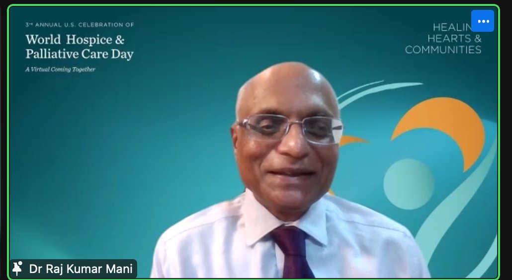 "Medicine should be a fiduciary not transactional relationship.Spiritual presence by the bedside makes the physician whole &amp; gives deep satisfaction. We grow as caregivers.Not possible if you ignore death &amp; dying issues. Most unselfish relationship!" Dr Raj Kumar Mani <a href="/MSKCME/">MSK CME</a>