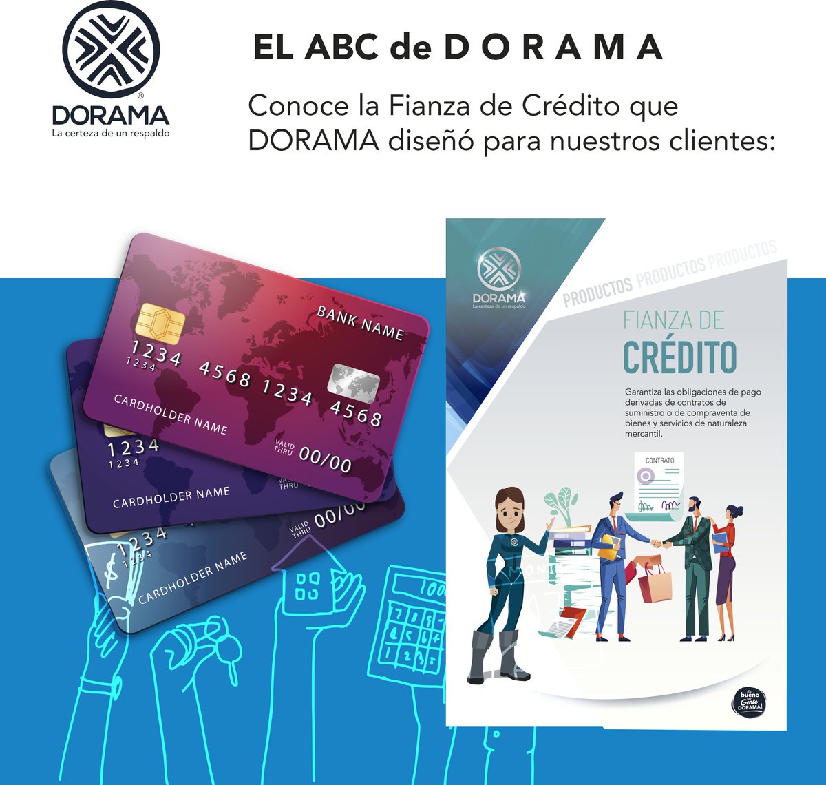 DoramaGarantias's tweet photo. En @DoramaGarantias te invitamos a conocer la Fianza de Crédito, para contrataciones acércate con tu #AgenteDORAMA o a tu Oficina de Servicios. Recuerda que #SomosTuMejorOpción y estamos para brindarte el mejor servicio. #DORAMAContigo #Sectorafianzador  #fianzadecrédito https://t.co/4oNt80zDJw