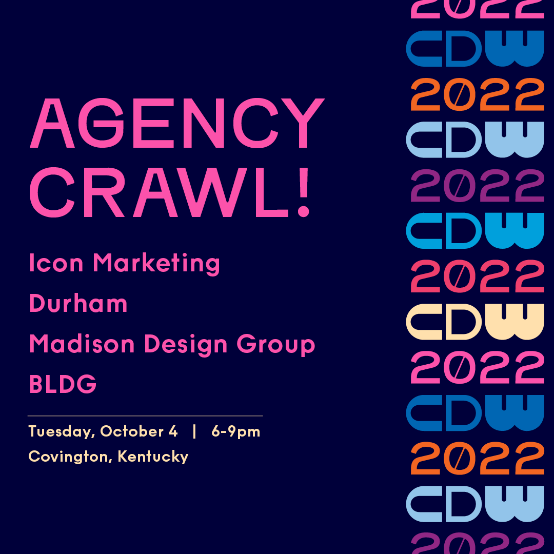 WeAreAGNT's tweet photo. Hope to see you all at tonight's #CincinnatiDesignWeek Agency Crawl. Get down with #creatives with behind-the-scenes tours of several design agencies including ou... @IconMC_, @durham_studio, @MadisonDesignUS, @TheBLDG https://t.co/7a1qlMAjWv
#DoBetter #Networking #Collaboration https://t.co/K7WvmVUgaI