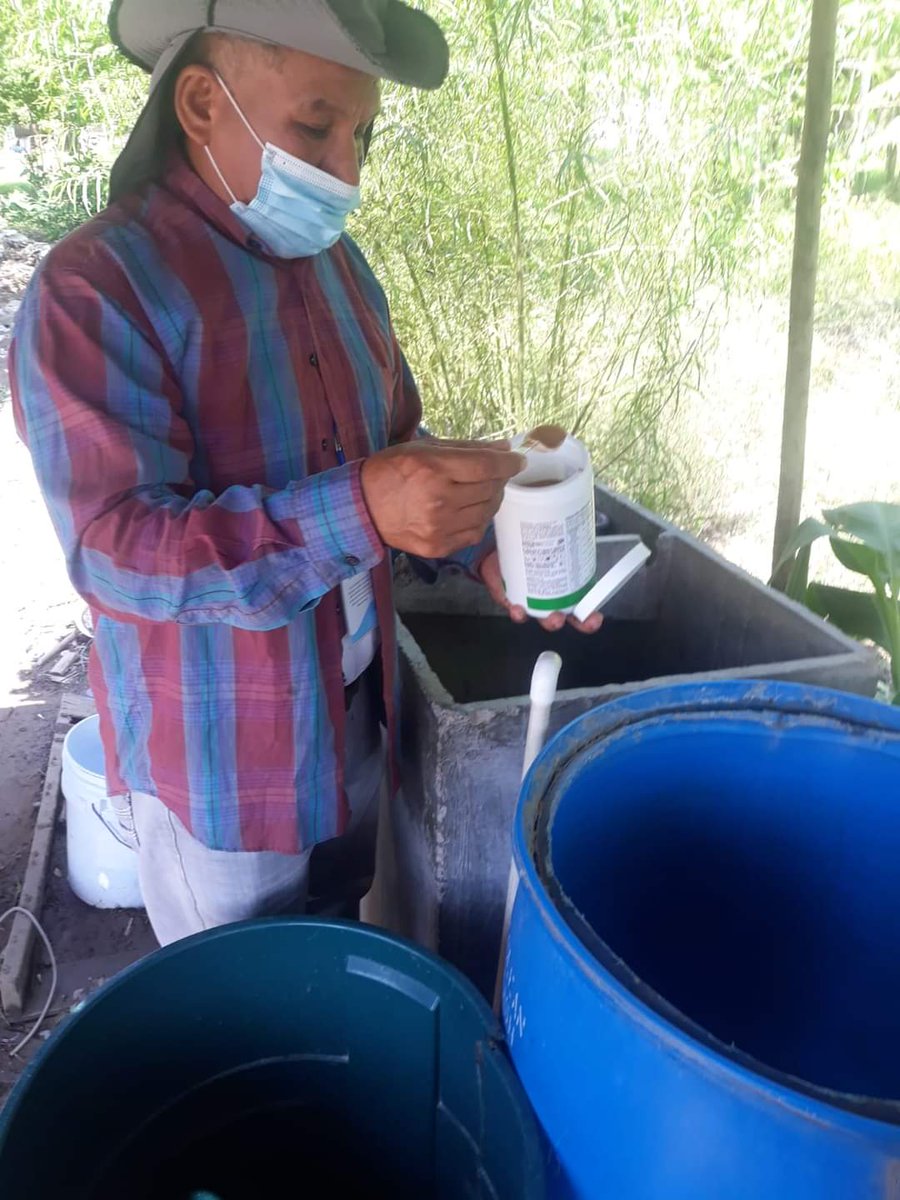 RSD_CORTES's tweet photo. Equipo de Salud Ambiental del Municipio de San Manuel, Cortes realizo intervención  en comunidad La Democracia; afectada por las inundaciones. 
Las actividades realizadas fueron:  Aplicando BTI, Betolex  y Rociado.

"Trabajando con Transparencia por un Sistema de Salud Diferente" https://t.co/zyJdqbzxqW