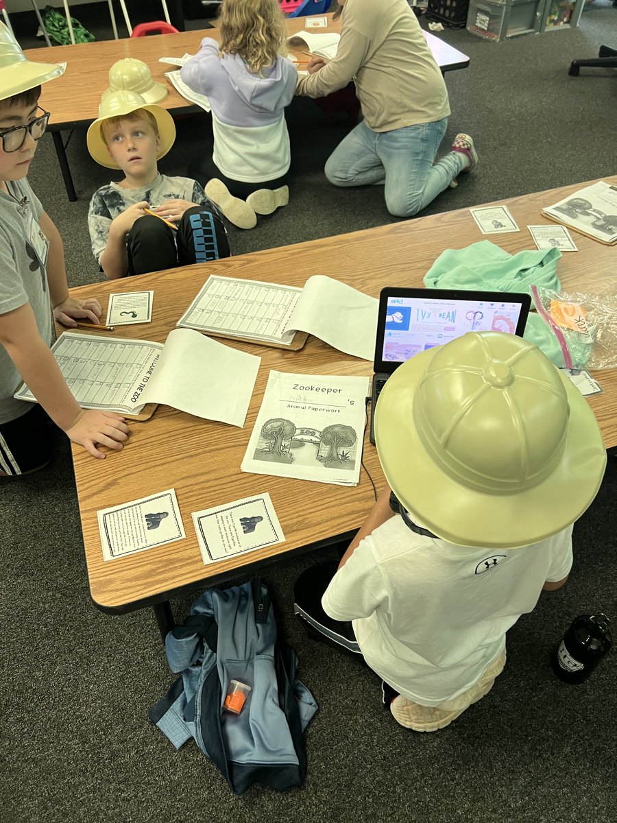 Maysville_Elem's tweet photo. Lions, tigers, giraffes and bears are all visiting 3rd grade today! Our teachers remodeled their classrooms so students could work on literacy, math, science, and social studies activities focused on the zoo! #AmazingMaysville #SucessatJCSS #buildpeaks https://t.co/cc0lCKjcyZ